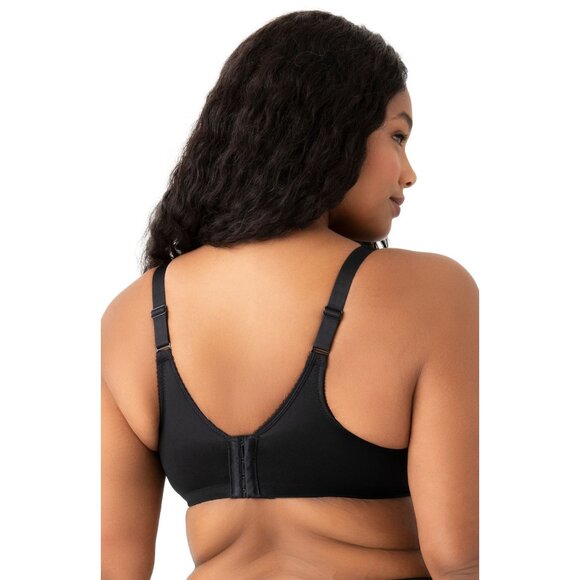 🆕WACOAL Basic Beauty Full Non-padded Seamless Underwire Bra 44DD Black #855192 - Picture 5 of 12